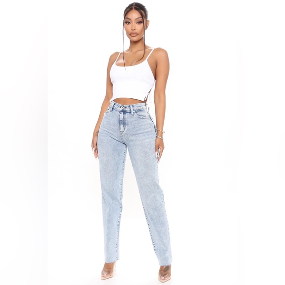 Fashion Nova Denim - Fashion nova took him by surprise boyfriend jeans size 27